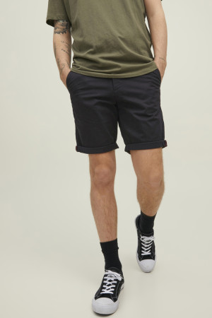 Jack & Jones zwarte heren broek   Regular fit   Steekzakken   Knoop- en ritssluiting   Duurzaam   Regular waist Zwart S