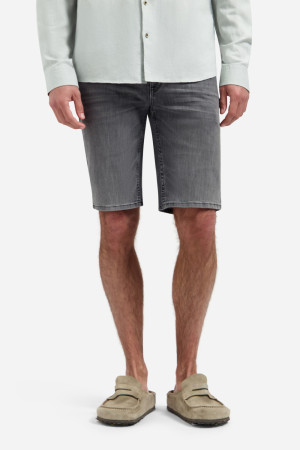 NO-EXCESS grijze heren broek   Stonewash wassing   Regular fit   5-Pocket zakken   Knoop- en ritssluiting   Regular waist Grijs 30