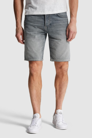 Cast Iron grijze heren broek   Stonewash wassing   Regular fit   5-Pocket zakken   Knoop- en ritssluiting   Duurzaam   Regular waist Grijs 33