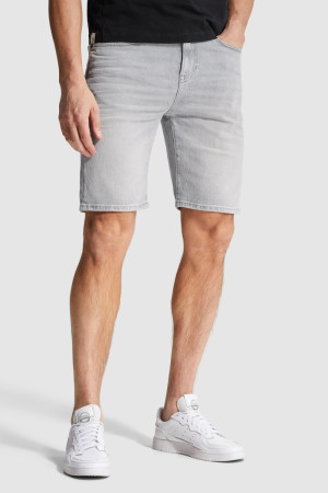 Cast Iron grijze heren broek   Bleached wash wassing   Regular fit   5-Pocket zakken   Knoop- en ritssluiting   Duurzaam   Regular waist Grijs 38