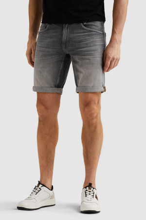PME legend grijze heren broek   Nightflight   Stonewash wassing   Regular fit   5-Pocket zakken   Knoop- en ritssluiting   Duurzaam   Regular waist