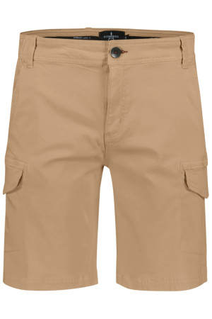 Donders camel heren broek   Regular fit   Steek- en zijzakken   Knoop- en ritssluiting   Regular waist Camel XXXL