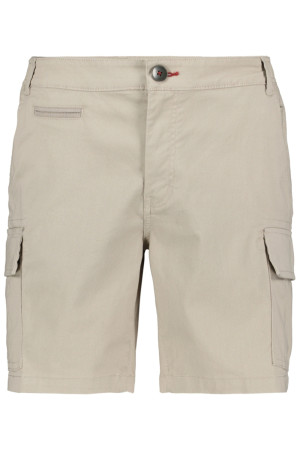 Donders beige heren broek   Regular fit   Steek- en zijzakken   Gemeleerd patroon   Knoop- en ritssluiting   Regular waist Beige XL