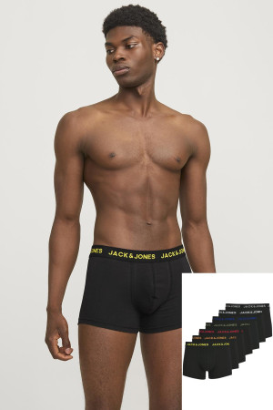 Jack & Jones zwarte heren ondergoed   Regular fit   Elastische boord   Regular waist Zwart XXL