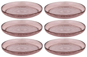 Bitz Kusintha Teller Ø 25 cm 6 Stk. pink