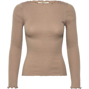 Rosemunde Copenhagen Damen T-Shirt Modal Boatneck 100267 silver mink S