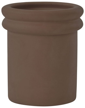 Oyoy Living Ring Blumenübertopf schoko Höhe 29 cm