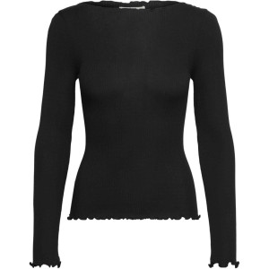 Rosemunde Copenhagen Damen T-Shirt Modal Boatneck 100267 black S
