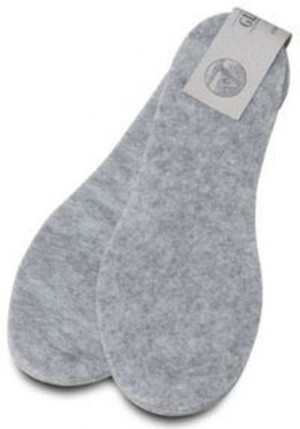 Glerups Unisex Filzeinlage für Kinder & Erwachsene 25-27 grau