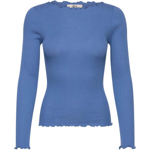 Rosemunde Copenhagen Damen T-Shirt Modal Boatneck 100267 saphire blue XL