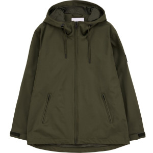 Makia Clothing Herren Regenjacke mit verstellbarer Kapuze waldgrün Oak XXL