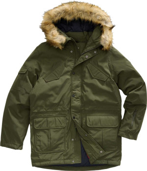 REDGREEN Herren Parka wind- & wasserdicht abnehmbarer Fellkragen / Kapuz...