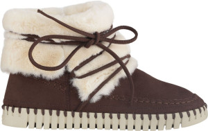 Ilse Jacobsen Damen Schnürstiefel niedrig Tulip6072 schoko 37