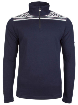 Dale of Norway Herren Merino Pullover mit Kragen Cortina Bas marineblau XXL