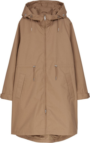 Makia Clothing Damen Regenjacke mit verstellbarer Kapuze Rey light camel M