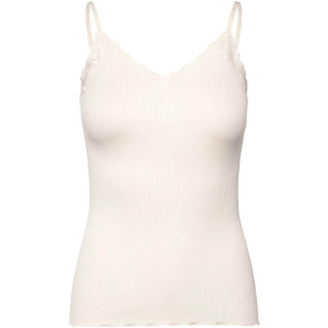 Rosemunde Copenhagen Damen Top Moda V-Ausschnitt 00020 ivory S