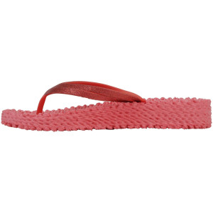 Ilse Jacobsen Damen Zehenlatschen mit Glitter / Plateau CHEERFUL13 raspb...