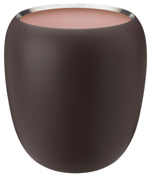 Stelton Ora Vase Höhe 20 cm dunkelpuder, puder