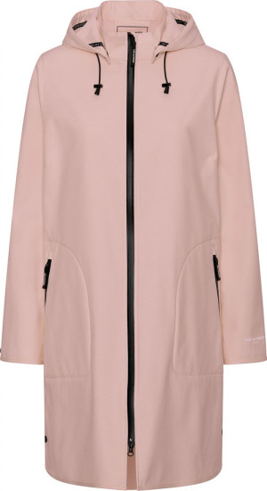 Ilse Jacobsen Damen Regenmantel Soft Shell mit Kapuze RAIN128 adobe rose 40