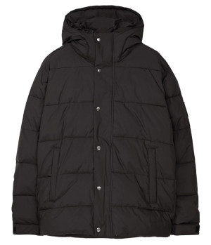 Makia Clothing Herren Steppjacke Outpost schwarz XL
