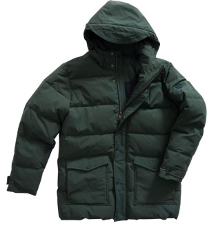 REDGREEN Herren Steppjacke mit verstellbarer Kapuze / Sorona Wattierung ...
