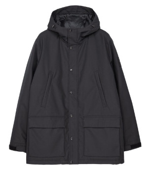 Makia Clothing Herren Winterjacke Grit schwarz XXL