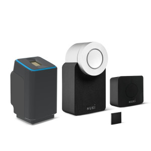 Ekey Fingerprint Schwarz mit Funk inkl. Nuki Combo 2.0