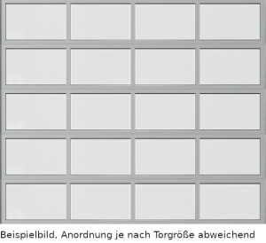 Alpha Deuren ALU-60 Aluminium-Industrietor, bis 4750 mm Breite