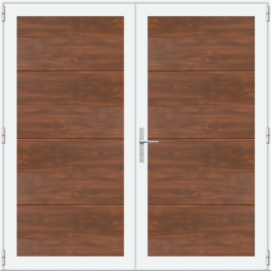 ConDoor Konfigurator Drehflügeltor LUXE-LINE TWIN, Wood Light, Ligna