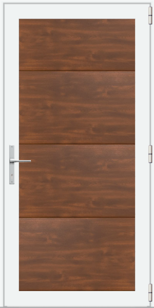 ConDoor LUXE-LINE Nebeneingangstüre, Wood Light, Plano