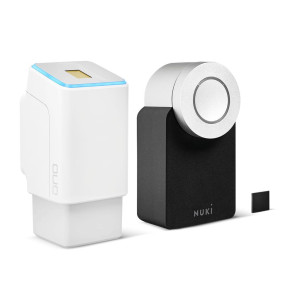 ekey Fingerprint mit Akku und Funk inkl. Nuki Smart Lock 2.0