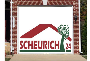Scheurich Garagentorplane Eigenmotiv, für Schwing- und Sektionaltore