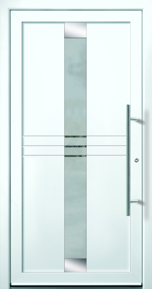 Groke Haustür Modell 12230 Motivglas