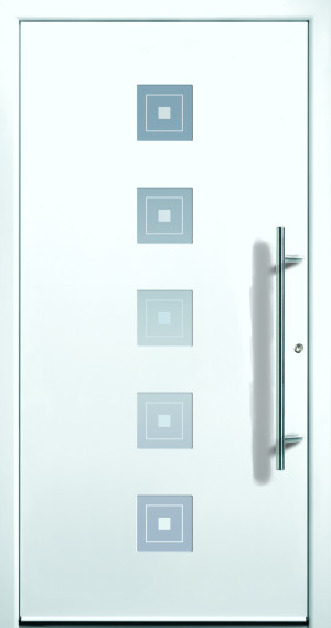 Groke Haustür Modell 12350 Motivglas