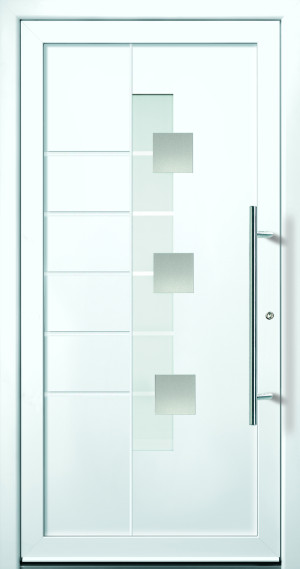 Groke Haustür Modell 12440 Motivglas