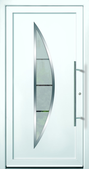 Groke Haustür Modell 12610 Motivglas