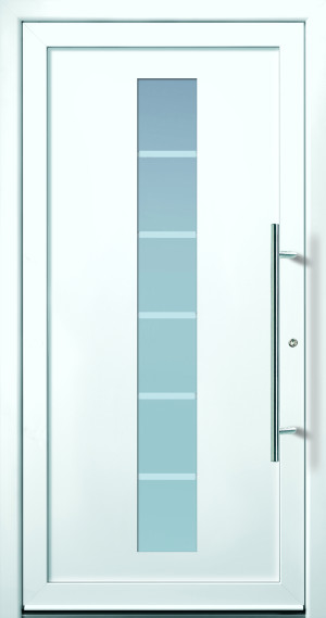 Groke Haustür Modell 17 Motivglas