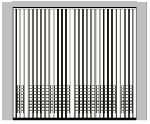 Hörmann Sammelgaragentor Kipptor ET450 Motiv 414