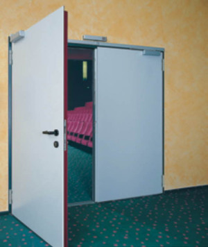 Hörmann MZ-2 Stahl-Mehrzwecktür zweiflügelig
