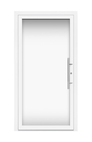 Splendoor L1010 Light Aluminium Haustüre Ganzglas