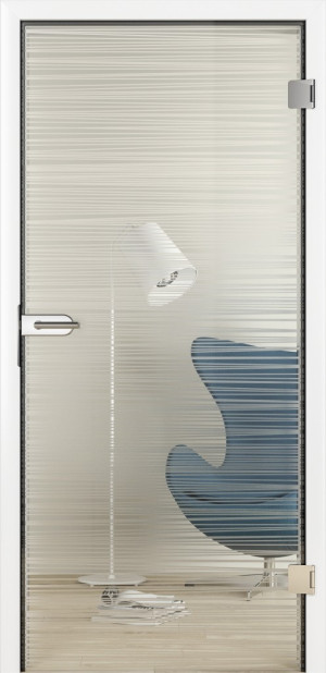 Hörmann Ganzglas Innentüren Glassline Glasart ESG Clear mit technischer Sandstrahlung, CleanEasy-Nanobeschichtung