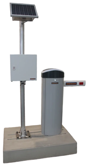 Hörmann Solar-Parkschranke SH 50 Set mit Solarmast