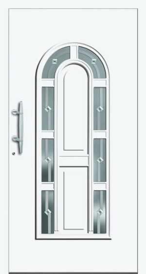 Klauke Aluminium-Haustüre SCH0098