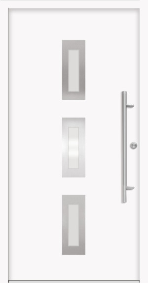 Splendoor Passivdoor B02 Stahl-Aluminium Haustüre