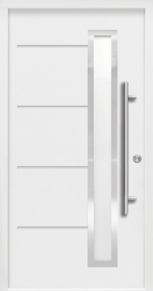 Splendoor Passivdoor L08 Stahl-Aluminium Haustüre