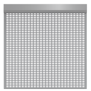 TorOne RG1 Rollgitter aus Aluminium, Profil 56 mm