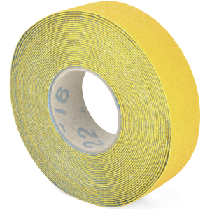 Bodenmarkierungsband WT-5845, PU, Rutschhemmung R11, Gelb, 50 mm x 12,5 m