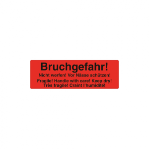 Dreifke&reg; Verpackungsetiketten mit Hinweisen - Rolle &agrave; 500 St&uuml;ck | Papier selb...