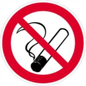 Dreifke&reg; Schild Rauchen verboten gem&auml;&szlig; ASR A1.3 BGV A8 20 cm &Oslash; Verbotsschild