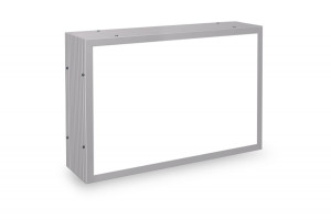 LED Außenwerbung 40x110cm Scheibe beidseitig ohne Druck LED Leuchtwerbung alle Größen Scheibe beidseitig 40x120cm mit Druck